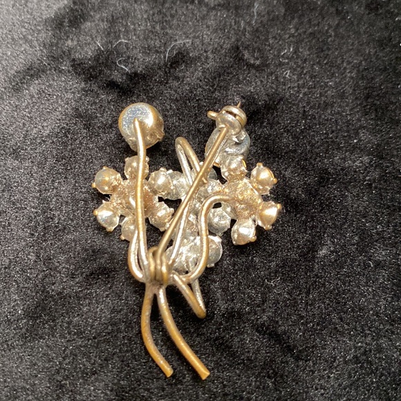 Vintage rhinestone brooch - Picture 4 of 7